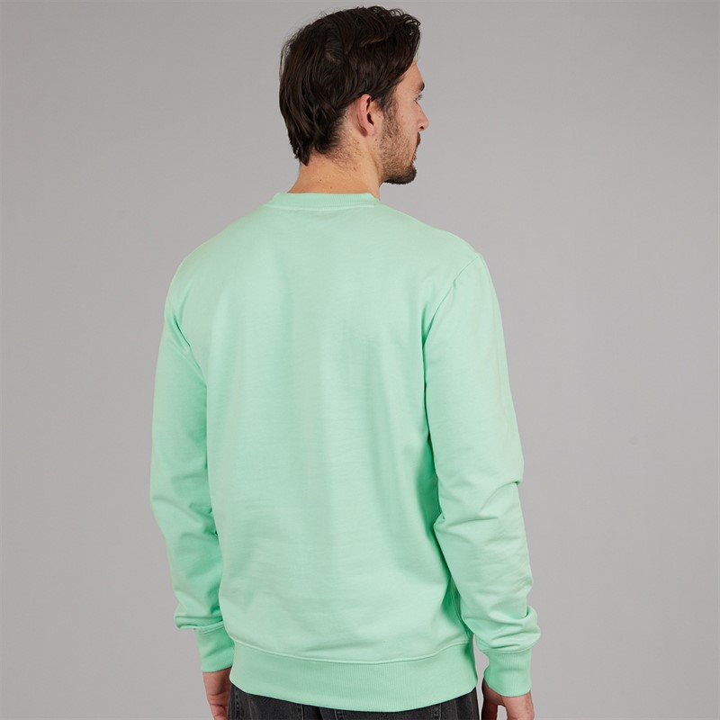 Quiksilver Mens Basic Sweatshirt Brook Green