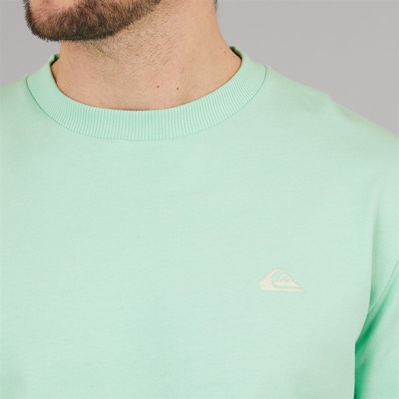 Quiksilver Mens Basic Sweatshirt Brook Green