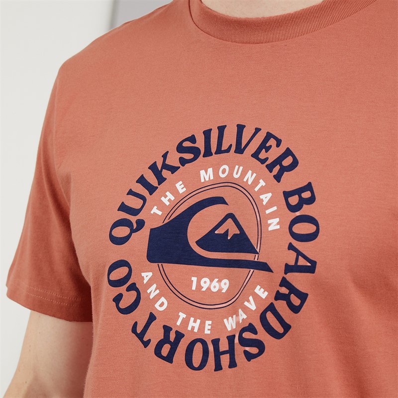 Quiksilver Mens Too Fine T-Shirt Desert Sand