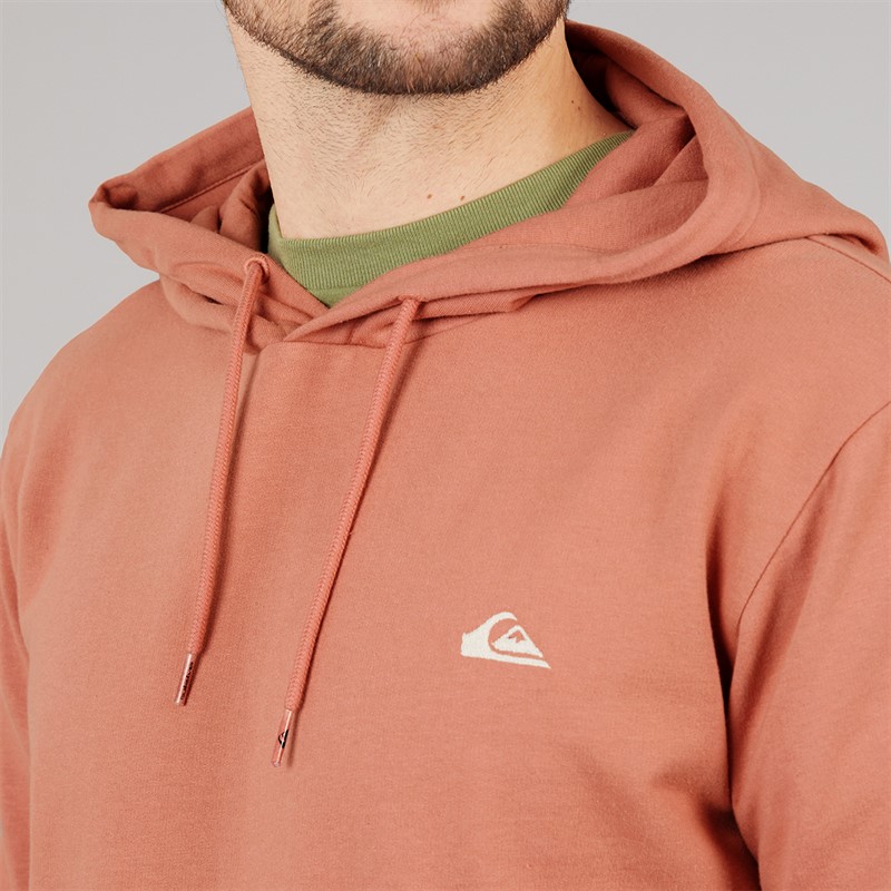 Quiksilver Mens Basic Hoodie Desert Sand