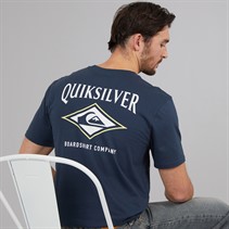 Quiksilver Mens Retro Dreamin T-Shirt Dark Navy