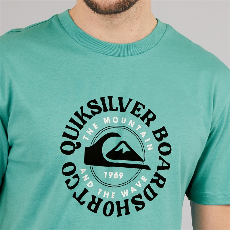 Quiksilver Mens Too Fine T-Shirt Riviera