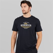 Quiksilver Mens Type Line T-Shirt Black