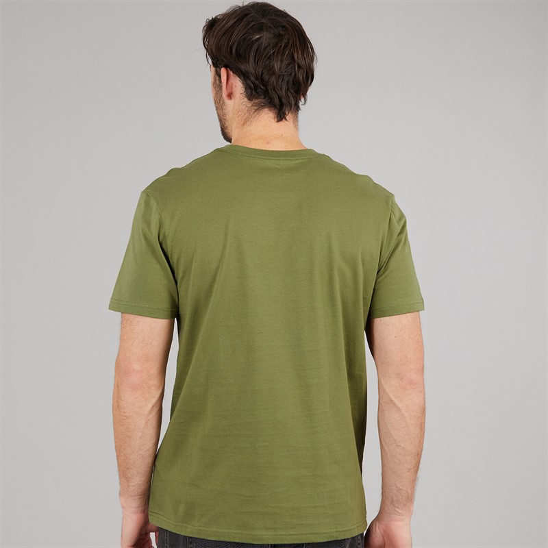 Quiksilver Mens Fine Line T-Shirt Loden Green