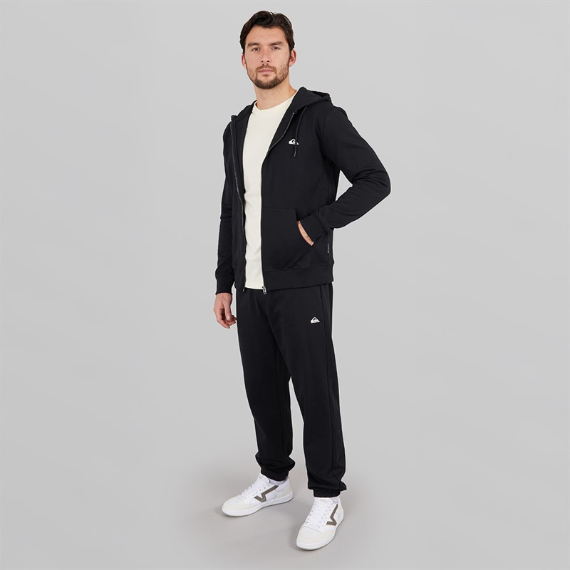 Quiksilver Mens Basic Zip Hoodie Black