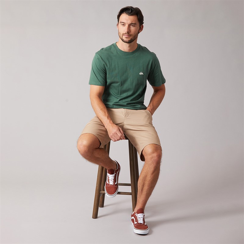 Quiksilver Mens Basic T-Shirt Forest