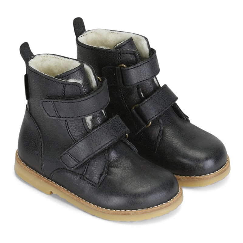 Bundgaard Tex-Stiefel Mädchen Kaninchen-Riemen Marineblau