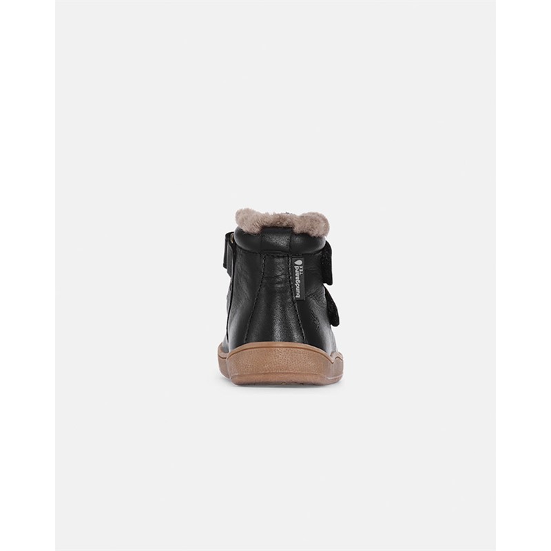 Bundgaard Baby Mocca Riemen Lamm Tex Stiefel Schwarz VB