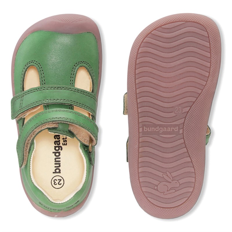 Bundgaard Kindersandalen The Walk Zomer II Groen Ws