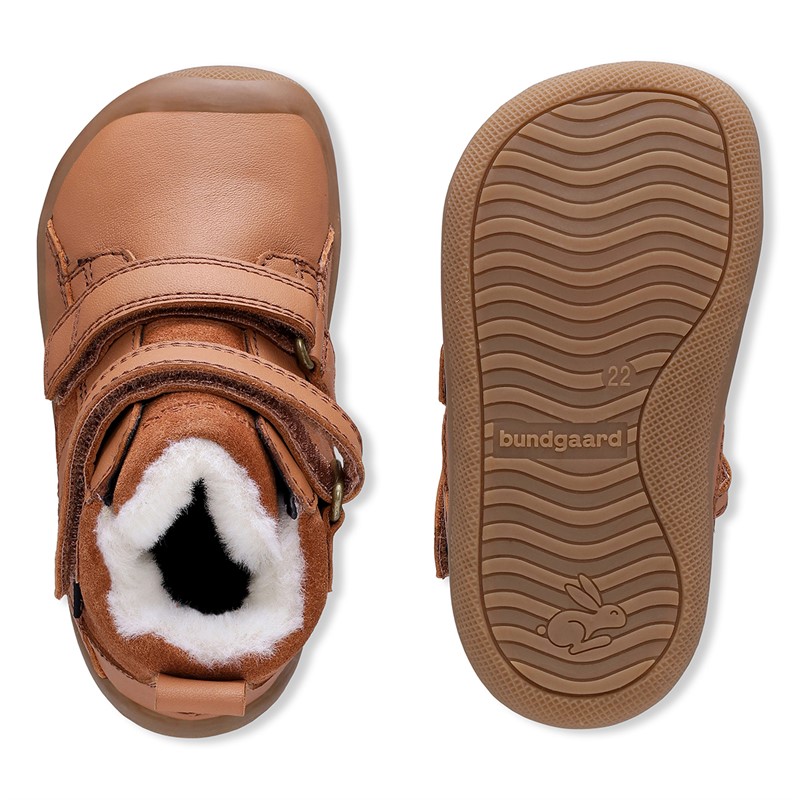 Bundgaard Kinder Willie Strap Tex Stiefel Cognac FG