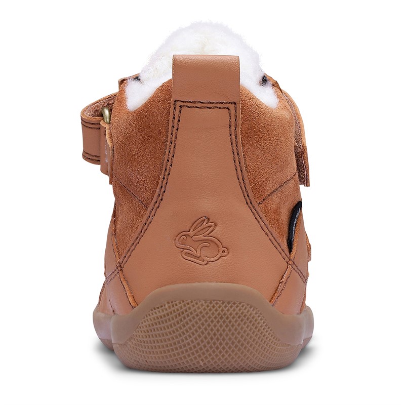 Bundgaard Kinder Willie Strap Tex Stiefel Cognac FG