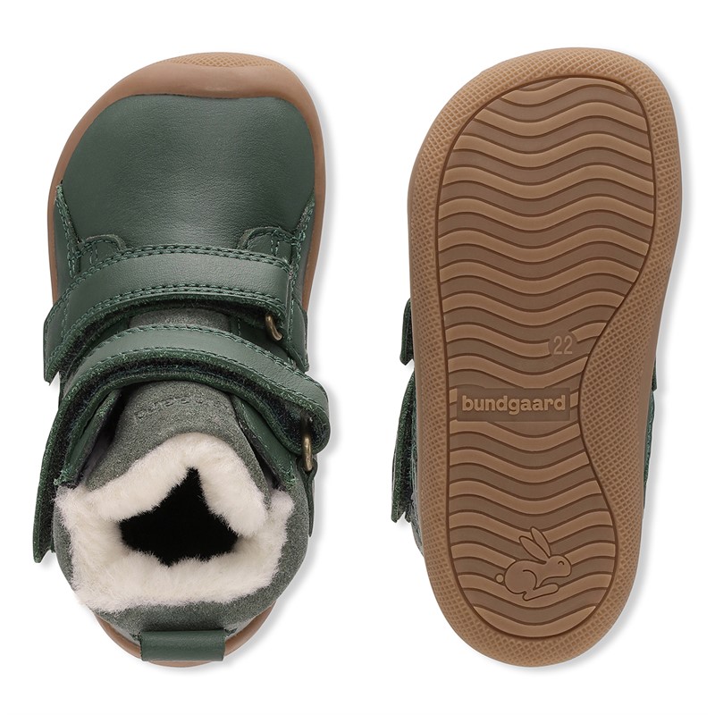 Bundgaard Kinder Willie Strap Tex Stiefel Flasche Grün