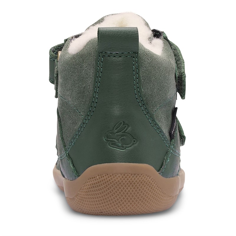 Bundgaard Kinder Willie Strap Tex Stiefel Flasche Grün