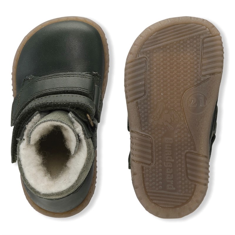 Bundgaard Kinder Kaninchen Riemen Tex Stiefel Flaschengrün