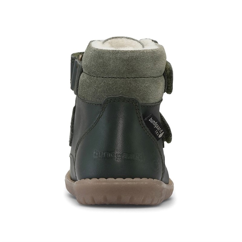 Bundgaard Kinder Kaninchen Riemen Tex Stiefel Flaschengrün