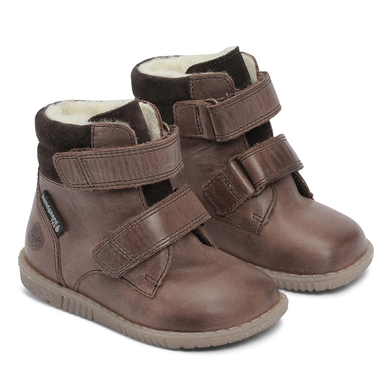 Bundgaard Bottes Tex Enfant Marron à Sangle Lapin WS - Taille 28