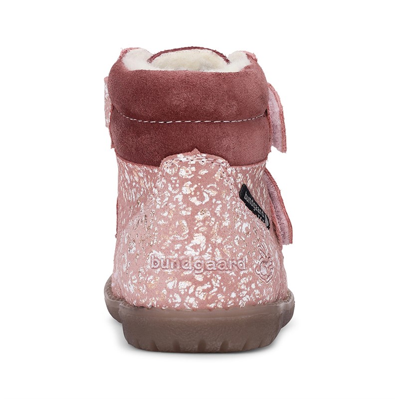 Bundgaard Buty ze straprsem królika dla dziewczynki kolor różowa powłoka