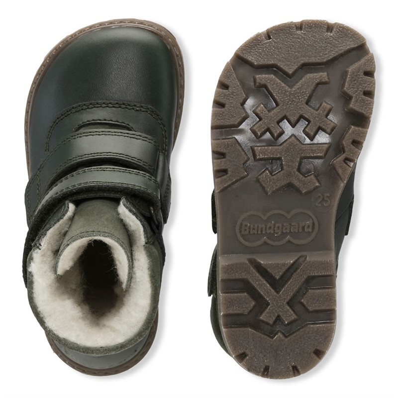 Bundgaard Bottes Tokker Tex Enfant Vert Bouteille
