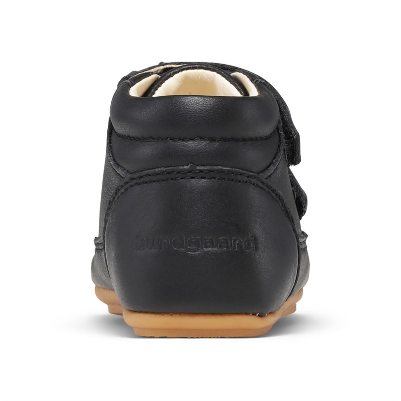 Bundgaard Prewalker II buty na rzepy dla niemowląt kolor Czarny