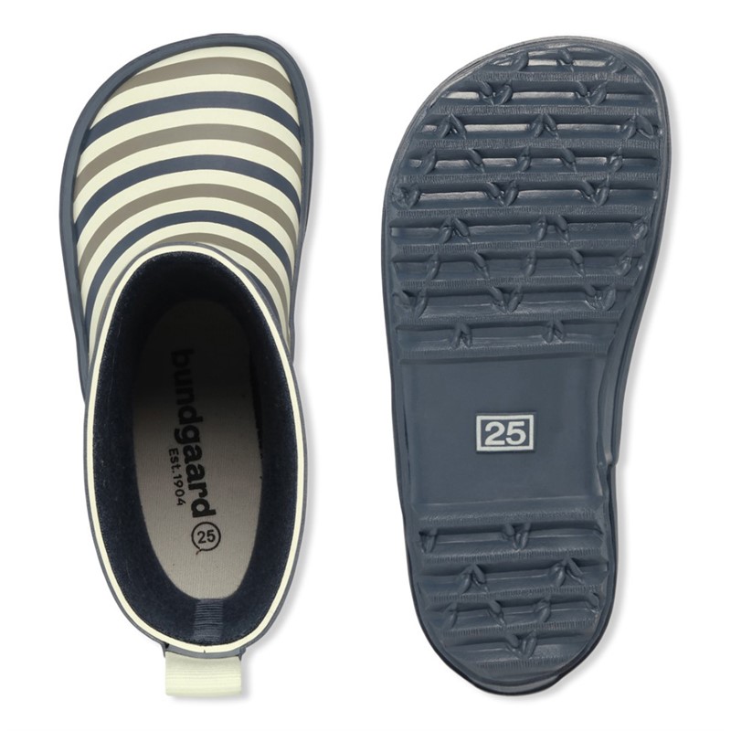 Bundgaard Kinder Bungaard Charly Hohe Gummistiefel Oceanic Stripe