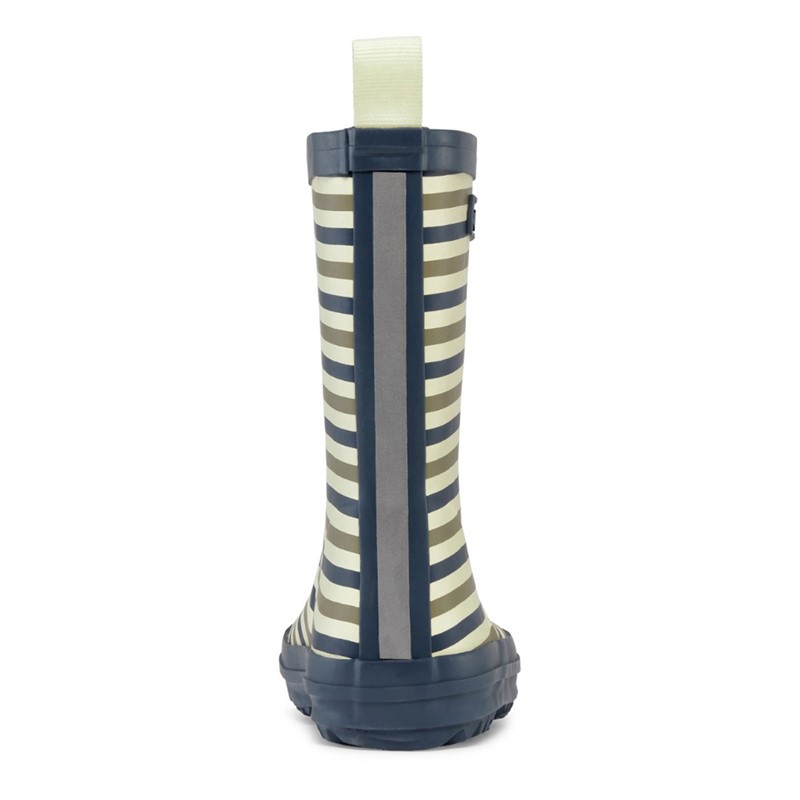 Bundgaard Kinder Bungaard Charly Hohe Gummistiefel Oceanic Stripe