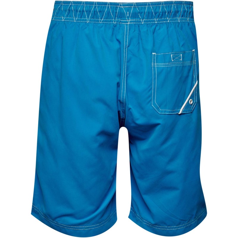 Buy Weird Fish Mens Volac Board Swim Shorts Blue Wash