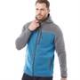 Weird Fish Sweats à Capuche Driscoll Homme Bleu Chiné