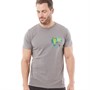 Weird Fish Herre Mans Best Friend Organic Artist T-shirts Mørk Grå