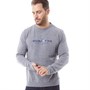 Weird Fish Herre Larkspur Eco Sweatshirts Marineblå Mergel