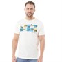 Weird Fish T-Shirts Fish Anatomy Eco Graphic Homme Blanc Cassé
