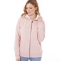 Weird Fish Sweats à Capuche Tani Eco Snow Marl Femme Rose Chiné