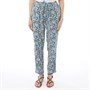 Weird Fish Pantalons Décontractés Tinto Eco Viscose Printed Femme Aqua