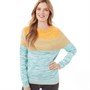 Weird Fish Pulls Silves Organic Femme Vert Chiné