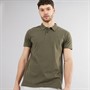 Weird Fish Mens Current Polo Dark Olive