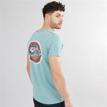 Weird Fish Mens Relaxed T-Shirt Mineral Blue