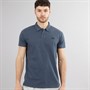 Weird Fish Mens Current Polo Navy