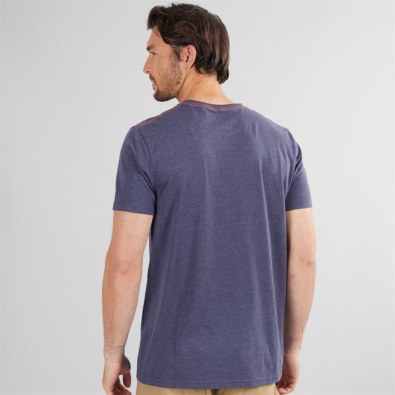 Weird Fish Mens Bolt T-Shirt Dark Blue