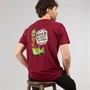 Weird Fish Mens Beer Offisher T-Shirt Garnet