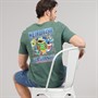 Weird Fish Mens Sea Shanties Artist T-Shirt Dusky Green