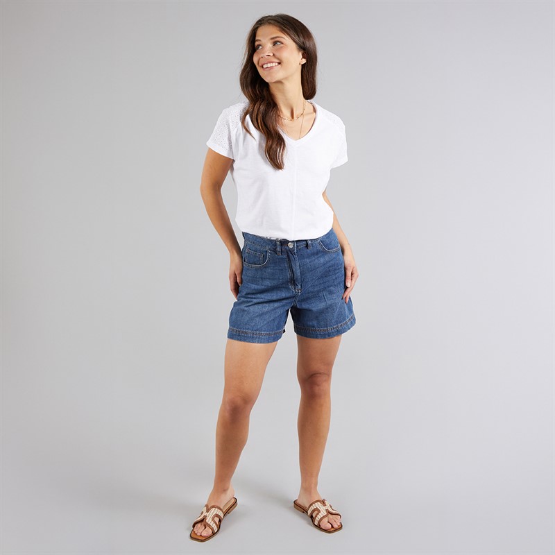 Weird Fish Womens Astrid T-Shirt White