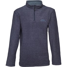 Weird Fish Heren Morle Micro Fleece Marineblauw weird fish kopen in de aanbieding