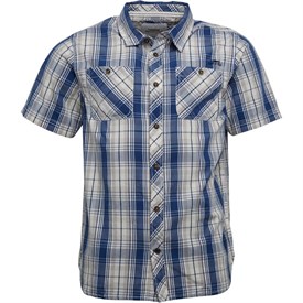Chemise The North Face Homme Carreaux Bleu Multicolore – Outdoor / Workwear Style – Taille M - Vêtements