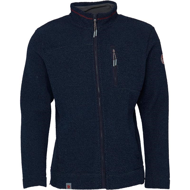 weird fish mens full zip fleece