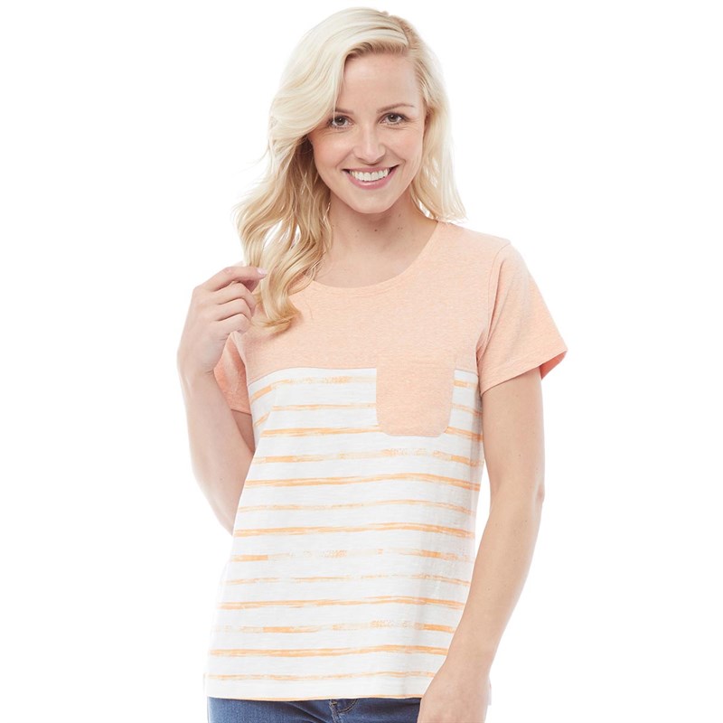 Buy Weird Fish Womens Paros Stripe TShirt Shell