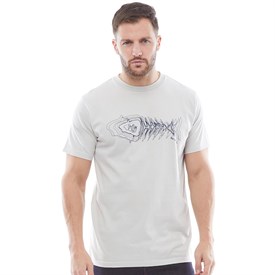 Weird Fish Heren Scribble Grafisch T Shirt Lichtgrijs weird fish kopen in de aanbieding Weird Fish Heren Scribble Grafisch T Shirt Lichtgrijs weird fish kopen in de aanbieding
