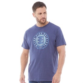 Weird Fish Heren Origin Grafisch T Shirt Middelblauw weird fish kopen in de aanbieding Weird Fish Heren Origin Grafisch T Shirt Middelblauw weird fish kopen in de aanbieding