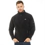 Trespass Herre Bernal Fleece med lynlås Sort