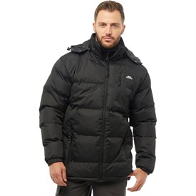 Trespass Heren Clip Performance Jas Zwart trespass kopen in de aanbieding