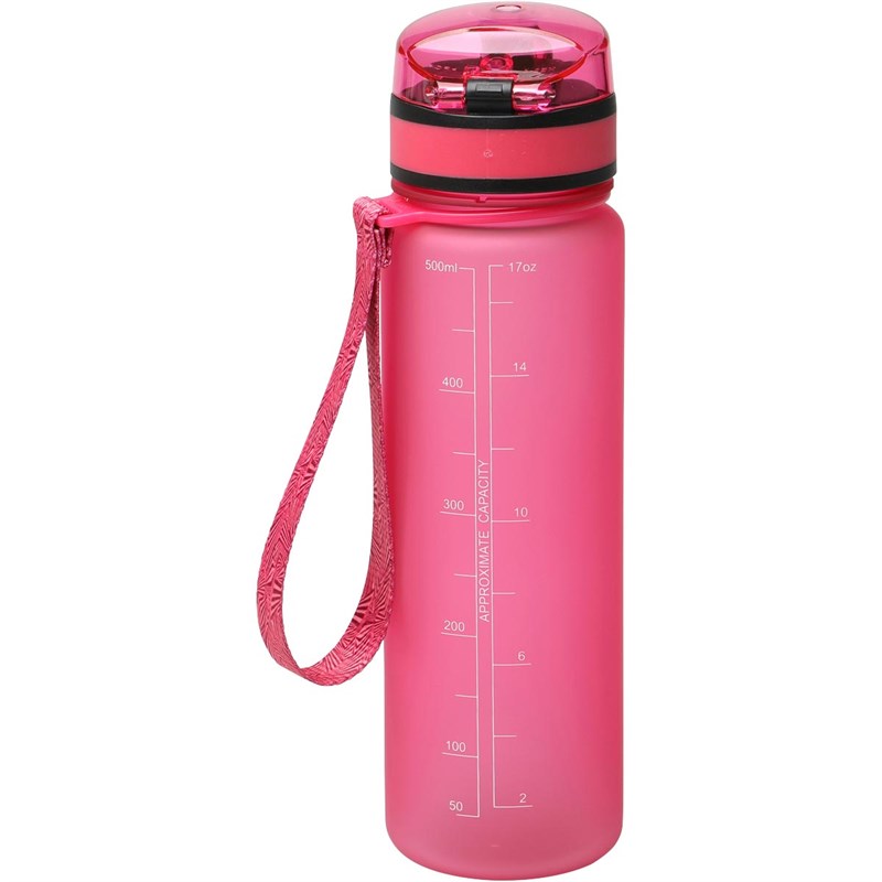 Buy Trespass Flintlock 500ml Water Bottle Pink