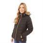 Trespass Veste Puffer Nadina Rembourrées Femme Noir